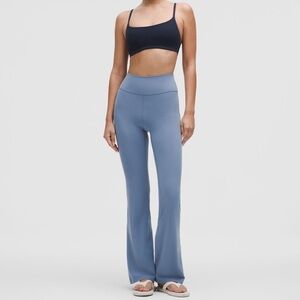 Women's Lululemon Blue Nulu Flared Pants